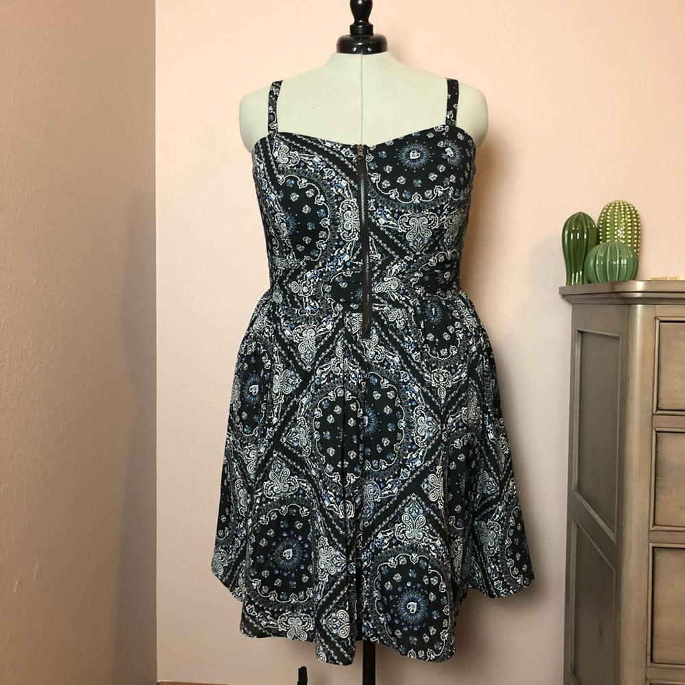 Plus size Fit and Flare Dress - 3X